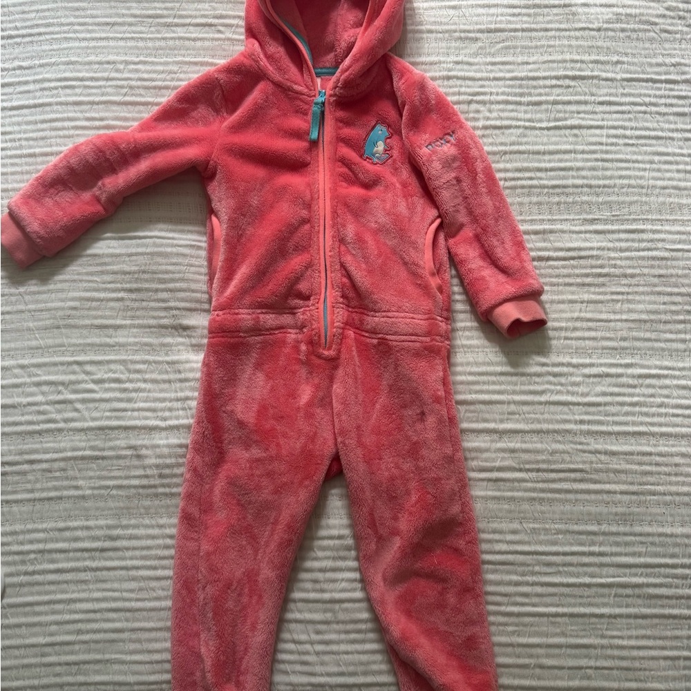 Roxy hooded fleece jumpsuit